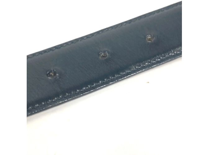 Gucci Vintage GG Logo Schnallenaccessoire Gürtel Schwarz - Ansicht 11