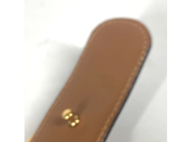 Gucci Vintage GG Logo Schnallenaccessoire Gürtel Schwarz - Ansicht 9