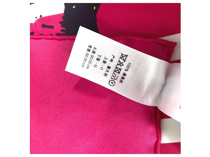 Schmetterling Schal Christian Dior Pink Blau - Ansicht 13