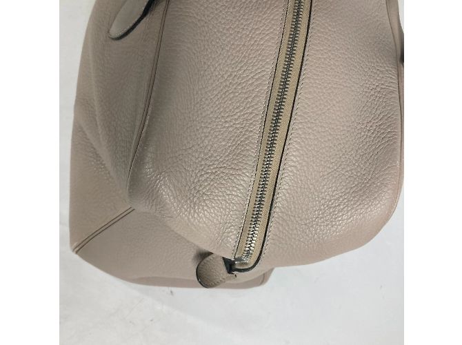 Hermès Borsa a Spalla Hermes Victoria 43 Beige - vista 11