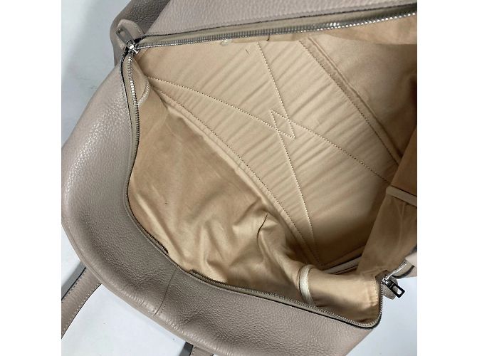 Hermès Borsa a Spalla Hermes Victoria 43 Beige - vista 13