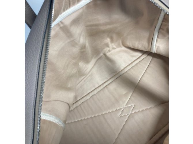 Hermès Borsa a Spalla Hermes Victoria 43 Beige - vista 15