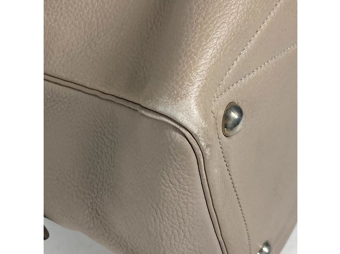 Hermès Borsa a Spalla Hermes Victoria 43 Beige - vista 8