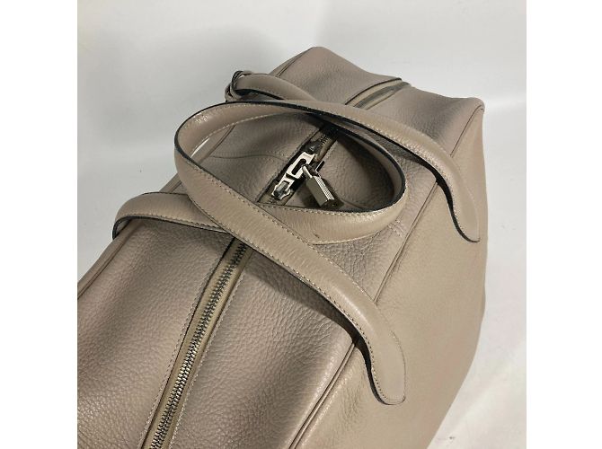 Hermès Borsa a Spalla Hermes Victoria 43 Beige - vista 9
