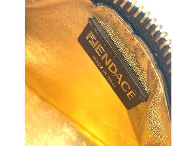 Borsa Clutch Fendi Nano Fendigraphy Fendace - vista 9