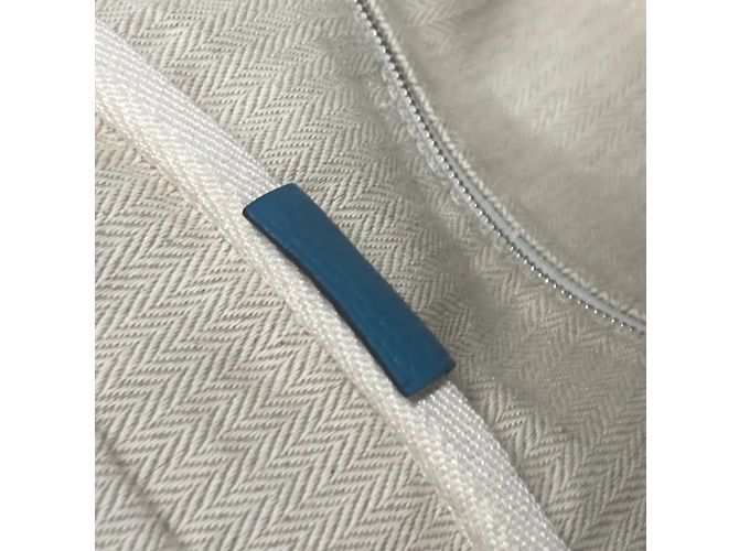 Hermès Sac à main épaule Hermes Victoria 35 Bleu - vue 16