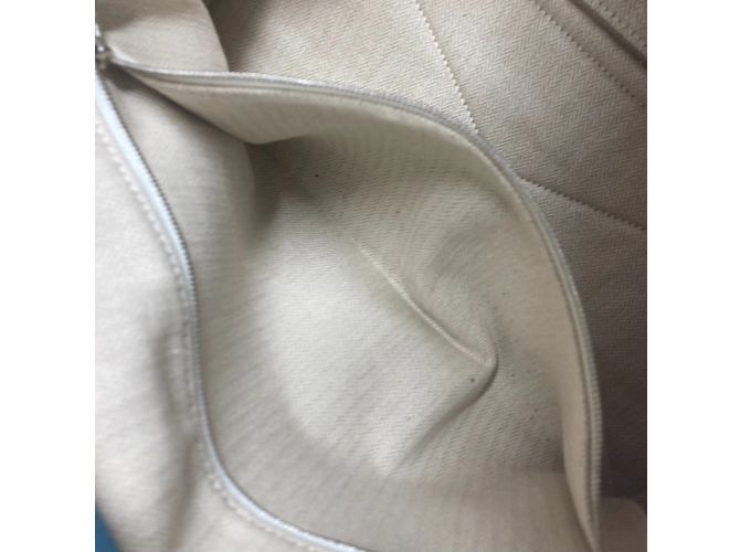 Hermès Sac à main épaule Hermes Victoria 35 Bleu - vue 18