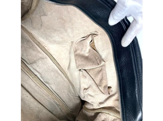 Borsa in pelle nera Gucci Nero - vista 11