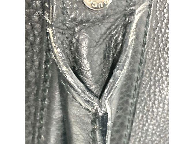 Borsa in pelle nera Gucci Nero - vista 16