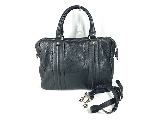 Borsa in pelle nera Gucci Nero - vista 18
