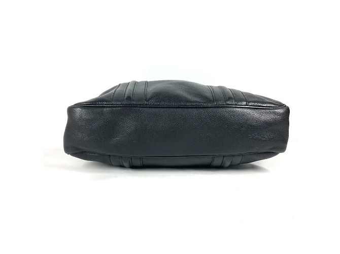 Borsa in pelle nera Gucci Nero - vista 4