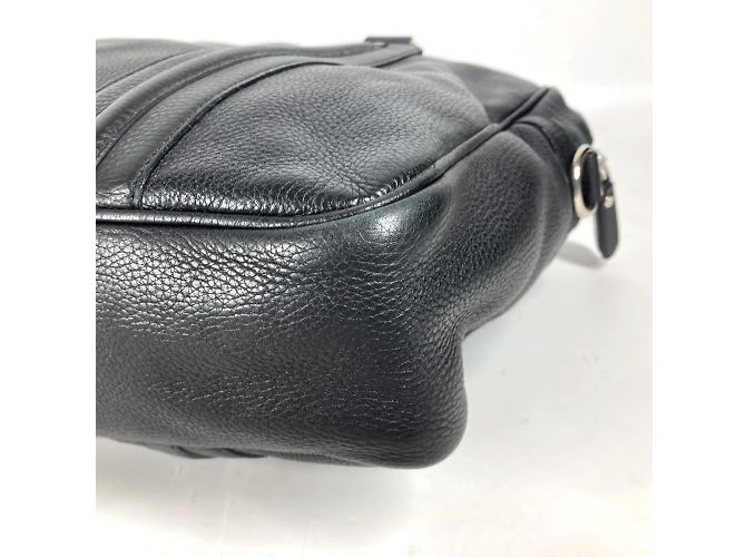 Borsa in pelle nera Gucci Nero - vista 5