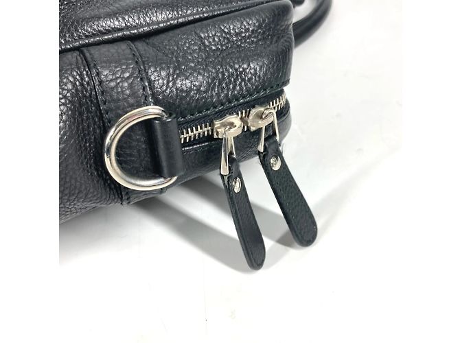 Borsa in pelle nera Gucci Nero - vista 7