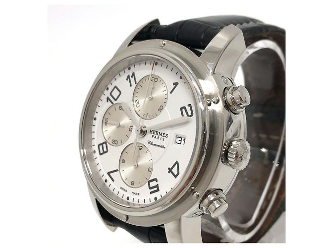Relógio de pulso automático Chrono Clipper CP1.910 da Hermès - vista 3