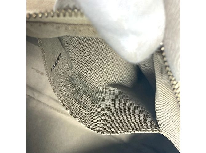 Borsa a Spalla Fendi Zucchino Zucca Logo Beige - vista 14