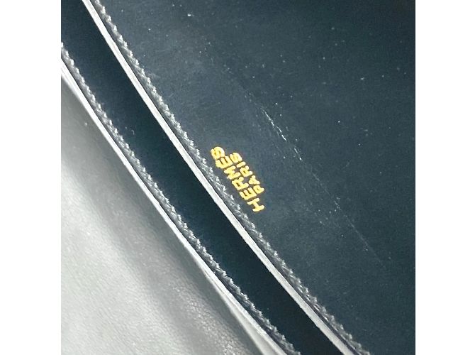 Hermès Hermes Vintage Ring Handtasche Schwarz - Ansicht 18