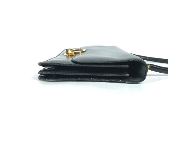 Hermès Hermes Vintage Ring Handtasche Schwarz - Ansicht 3