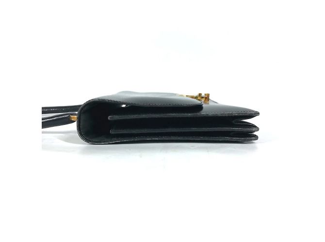 Hermès Hermes Vintage Ring Handtasche Schwarz - Ansicht 4