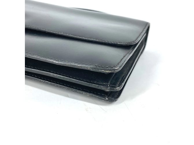 Hermès Hermes Vintage Ring Handtasche Schwarz - Ansicht 6