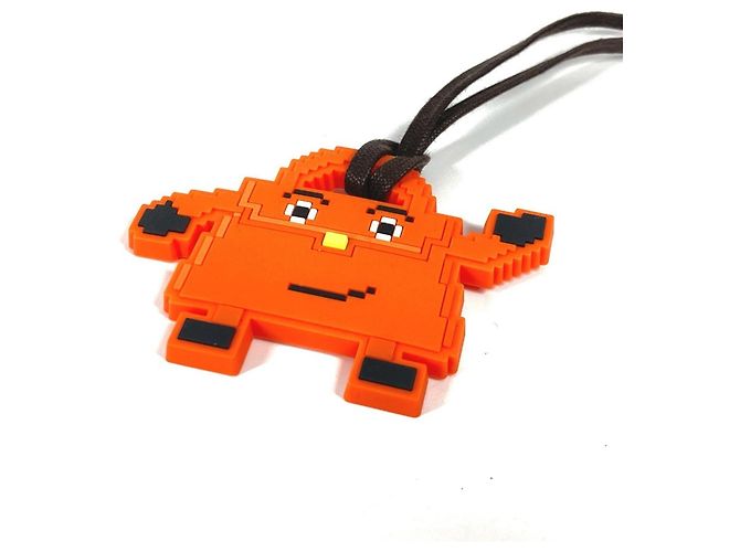 Hermès Kelly Doll Bag Charm Schlüsselanhänger Orange - Ansicht 2
