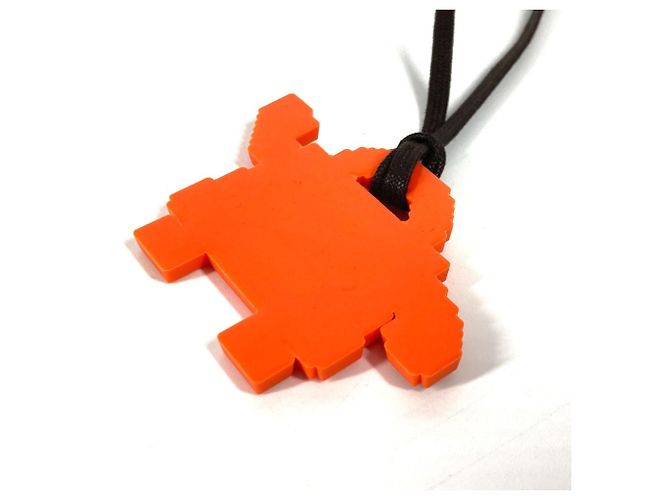 Hermès Kelly Doll Bag Charm Schlüsselanhänger Orange - Ansicht 3