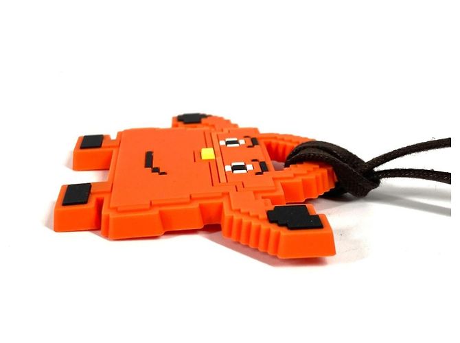 Hermès Kelly Doll Bag Charm Schlüsselanhänger Orange - Ansicht 4