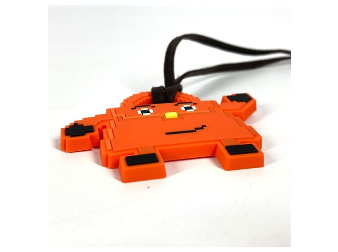 Hermès Kelly Doll Bag Charm Schlüsselanhänger Orange - Ansicht 6