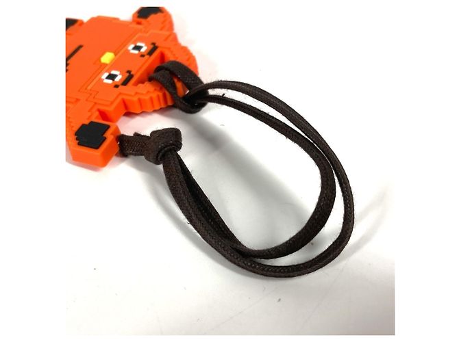 Hermès Kelly Doll Bag Charm Schlüsselanhänger Orange - Ansicht 7