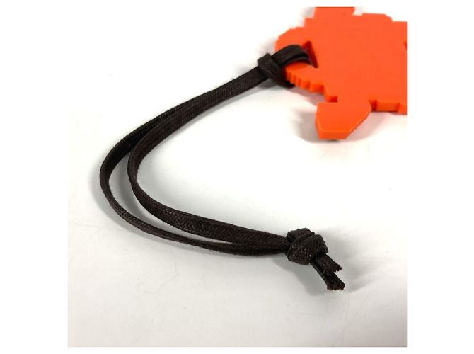 Hermès Kelly Doll Bag Charm Schlüsselanhänger Orange - Ansicht 8