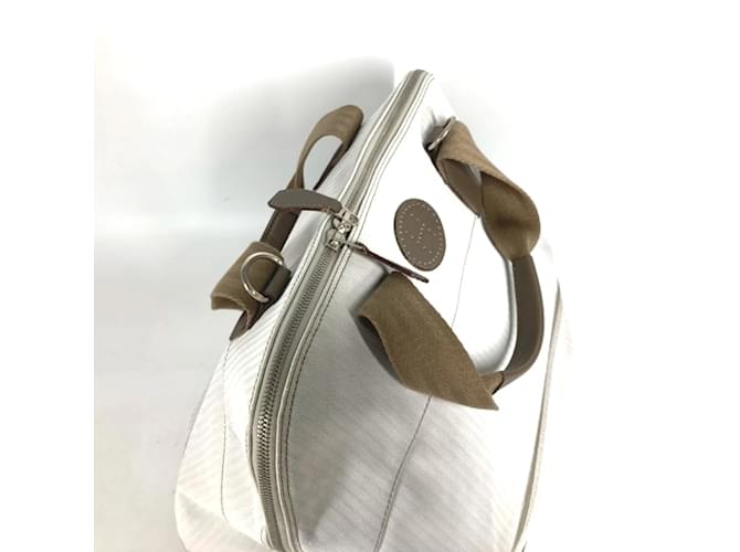 Hermès Borsa da Golf 40 Hermes Bianco Beige Taupe - vista 13