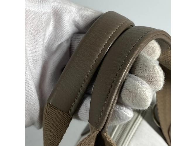 Hermès Borsa da Golf 40 Hermes Bianco Beige Taupe - vista 16