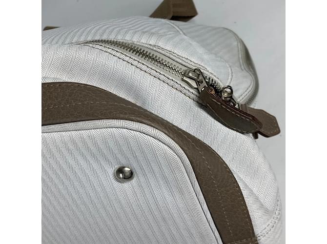 Hermès Borsa da Golf 40 Hermes Bianco Beige Taupe - vista 18