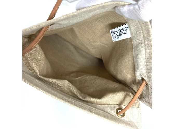 Hermès Aline GM Schultertasche Weiß - Ansicht 13