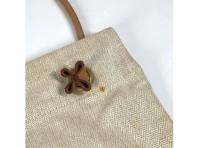 Hermès Aline GM Schultertasche Weiß - Ansicht 7