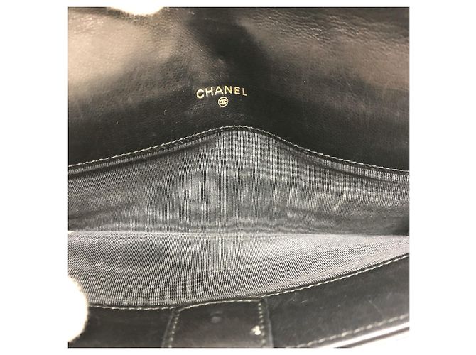 Carteira Longa Matelassé Chanel Preto - vista 12
