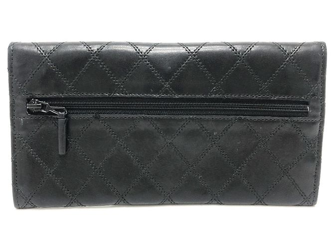 Carteira Longa Matelassé Chanel Preto - vista 2