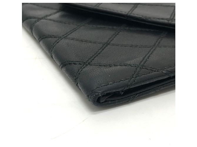Carteira Longa Matelassé Chanel Preto - vista 8