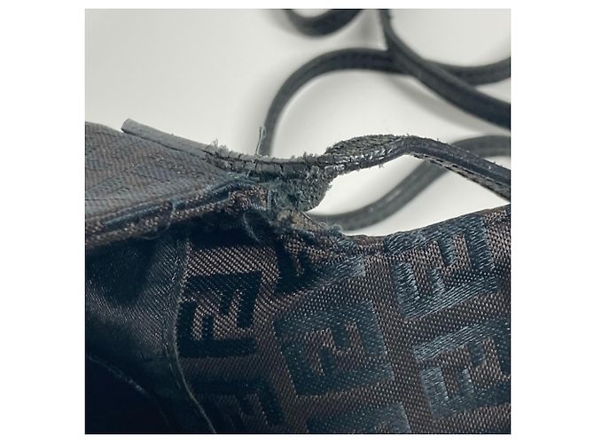 Borsa Fendi Zucca Zucchino Nero - vista 13