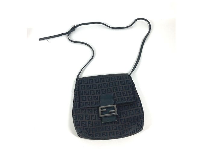 Borsa Fendi Zucca Zucchino Nero - vista 15