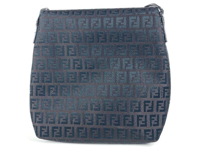 Borsa Fendi Zucca Zucchino Nero - vista 2