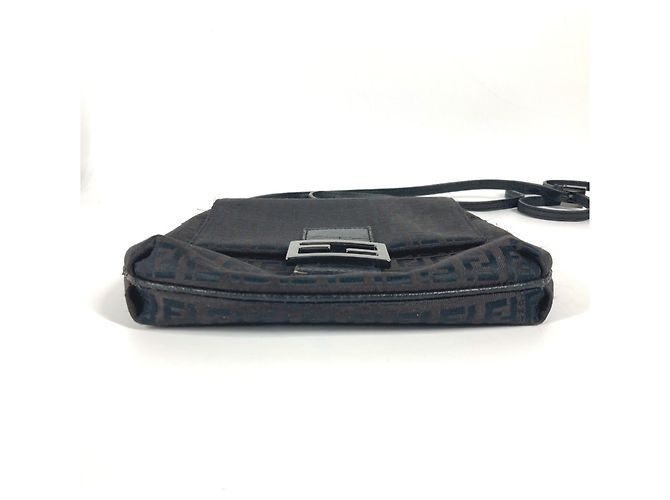 Borsa Fendi Zucca Zucchino Nero - vista 5