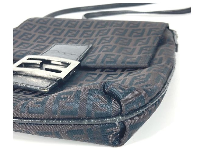 Borsa Fendi Zucca Zucchino Nero - vista 6