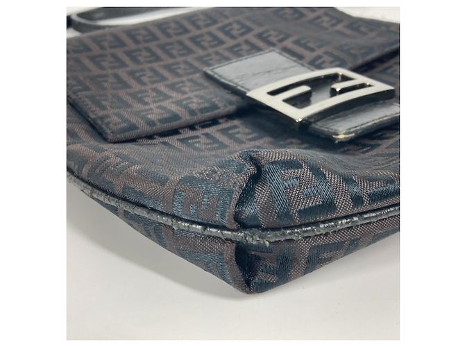 Borsa Fendi Zucca Zucchino Nero - vista 7