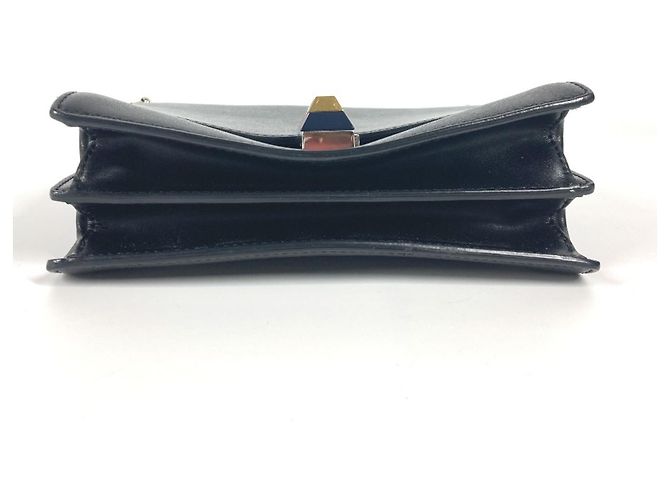 Borsa Fendi 8M0381 Mini Canai Studs Nero - vista 5