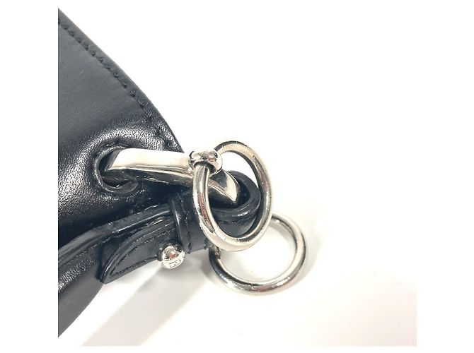 Borsa Fendi 8M0381 Mini Canai Studs Nero - vista 8