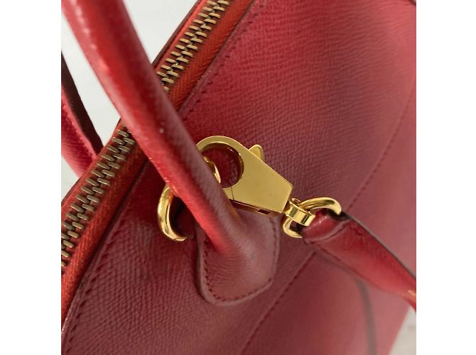 Hermès Borsa in pelle rossa Courchevel Hermes Bolide 31 Rosso - vista 12