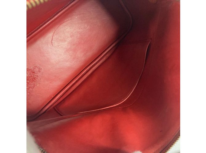 Hermès Borsa in pelle rossa Courchevel Hermes Bolide 31 Rosso - vista 15