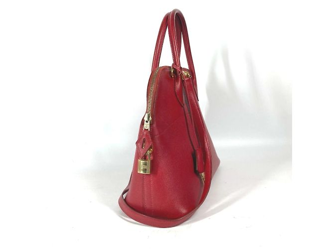 Hermès Borsa in pelle rossa Courchevel Hermes Bolide 31 Rosso - vista 4