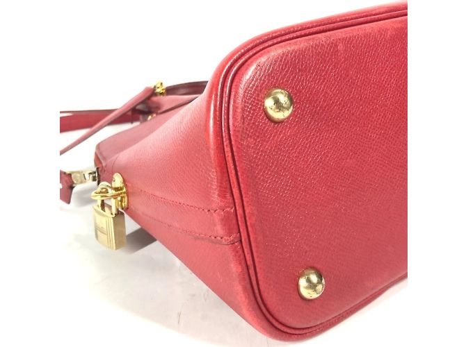 Hermès Borsa in pelle rossa Courchevel Hermes Bolide 31 Rosso - vista 7