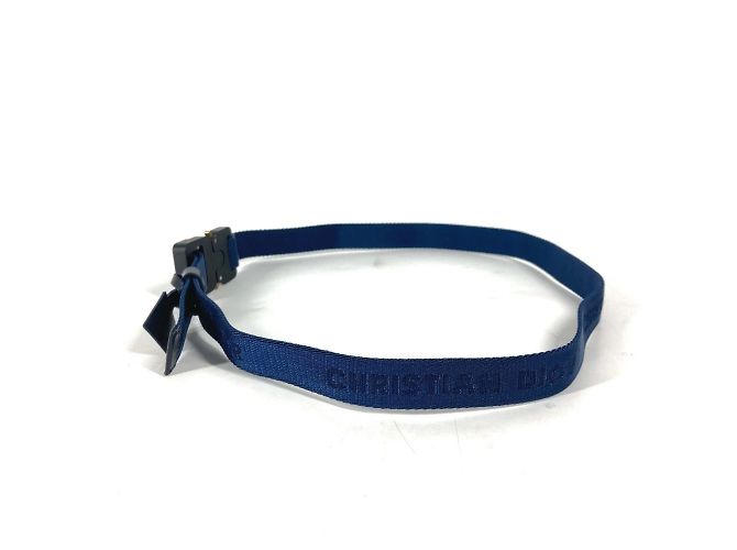 Gacha Gürtel Logo Dior Christian Dior Marineblau - Ansicht 2